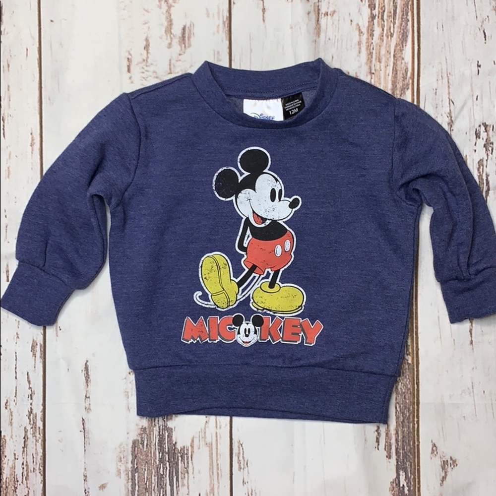 Disney Mickey Mouse Sweatshirt 12 month